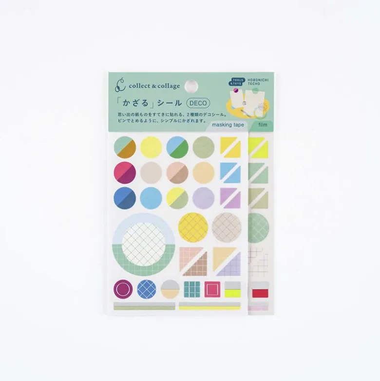 Hobonichi | Pegatinas Collage Deco Collect & Collage