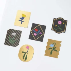 Hobonichi | Pegatinas Foil-Stamped Yoshie Watanabe (Petit Bloom)