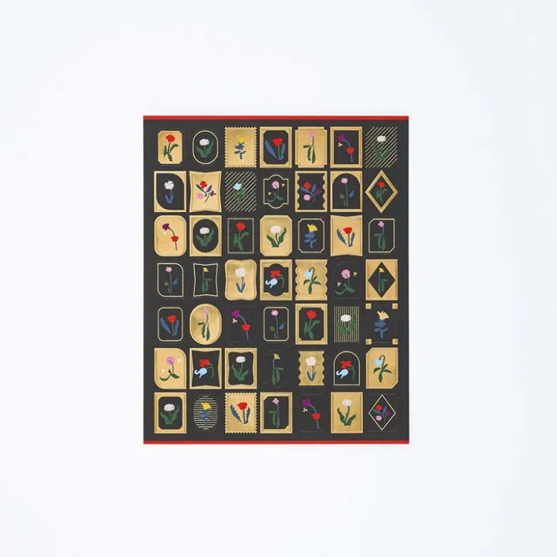 Hobonichi | Pegatinas Foil-Stamped Yoshie Watanabe (Petit Bloom)