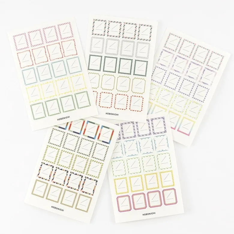 Hobonichi | Pegatinas Frame para Fechas