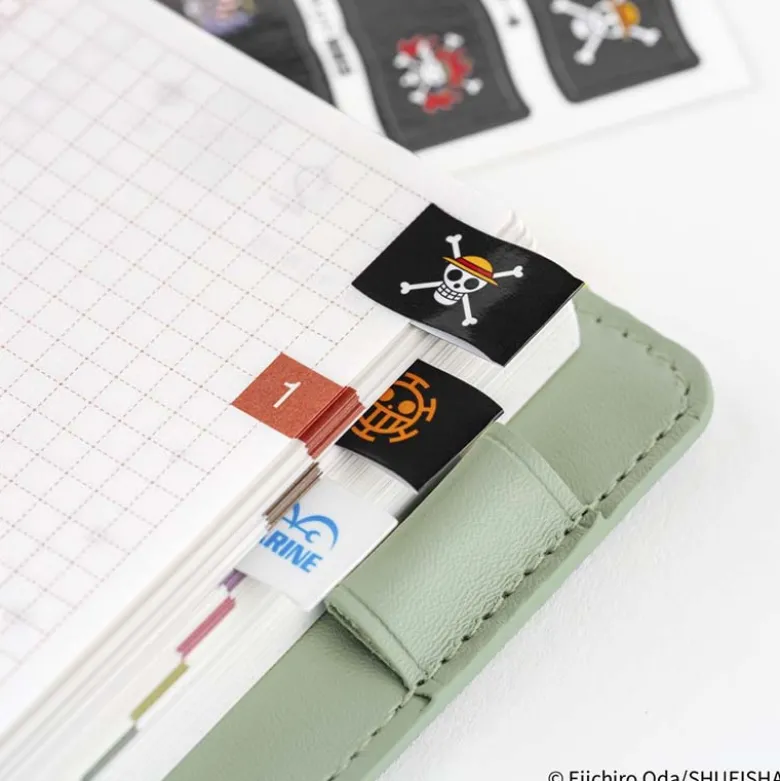 Hobonichi | Pegatinas Index ONE PIECE magazine: Pirate Flag