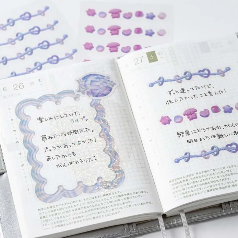 Hobonichi | Pegatinas Unforgettable Day Stickers: Heavenly Sweets