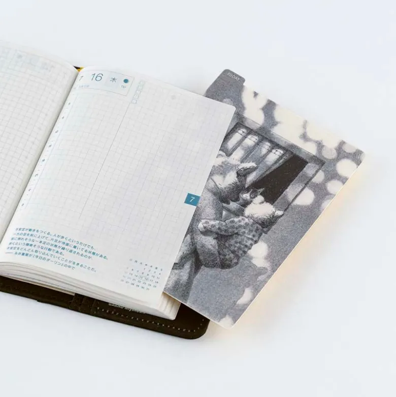 Hobonichi | Plantilla de Escritura Pencil Board A6 Akiko Miyakoshi (Sunny Day)