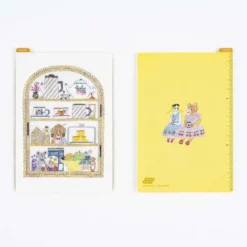 Hobonichi | Plantilla de Escritura Pencil Board A6 Iyo Okumi: Happy Tea Time - Teapot Shelf