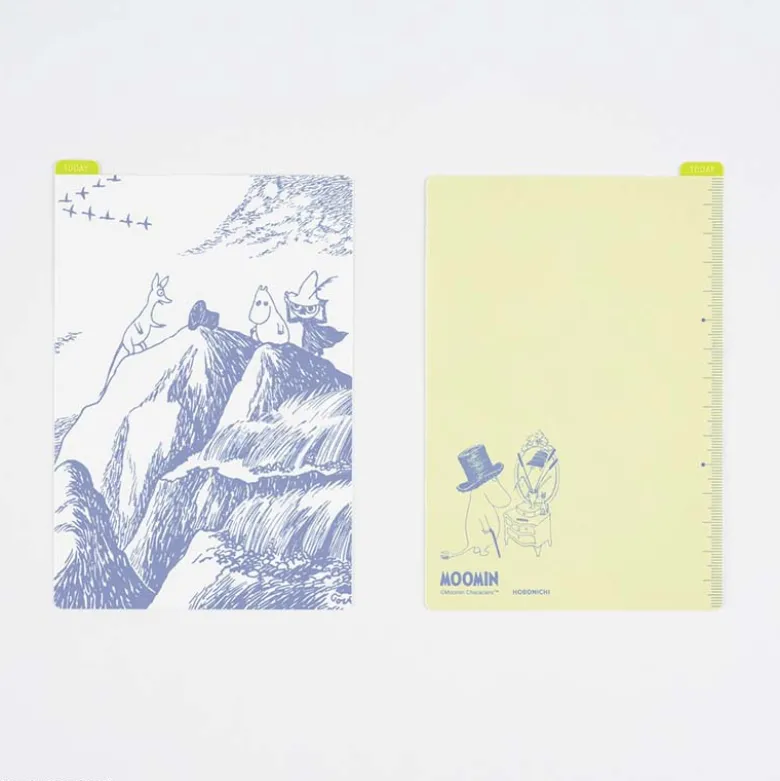 Hobonichi | Plantilla de Escritura Pencil Board A6 Moomin (Mysterious Hat)