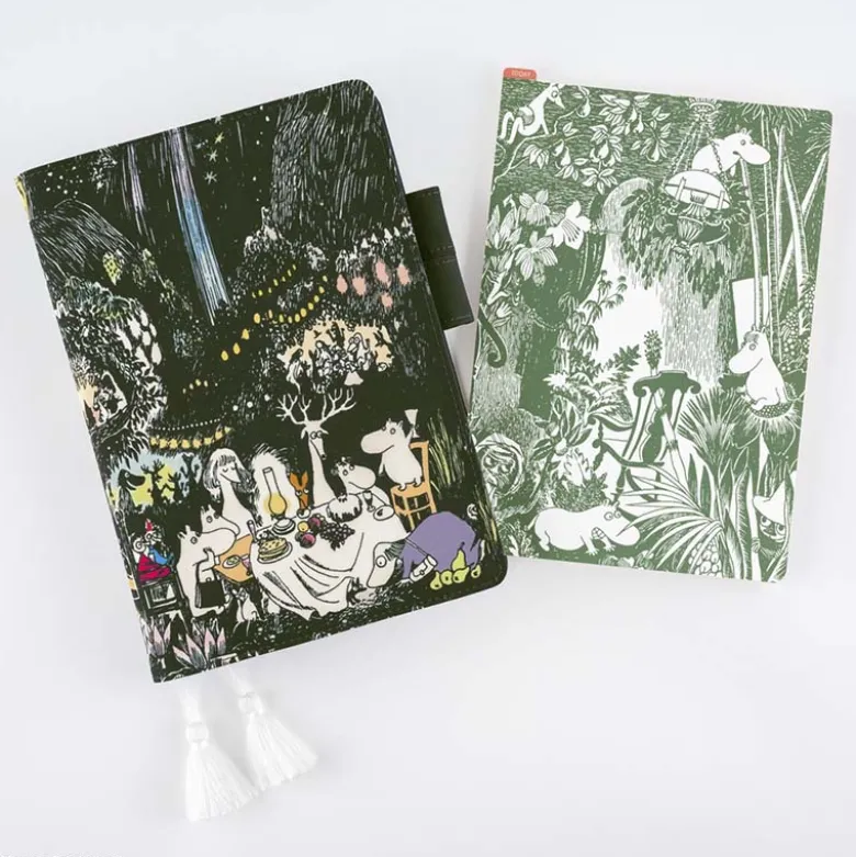 Hobonichi | Plantilla de Escritura Pencil Board A5 Moomin (Jungle Game)