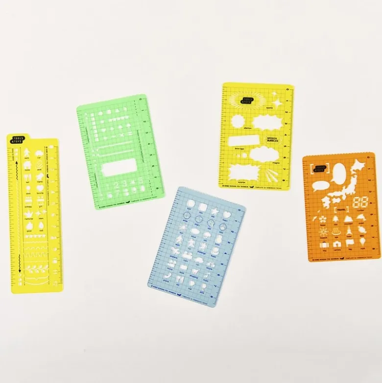 Hobonichi | Plantilla Stencil Activities