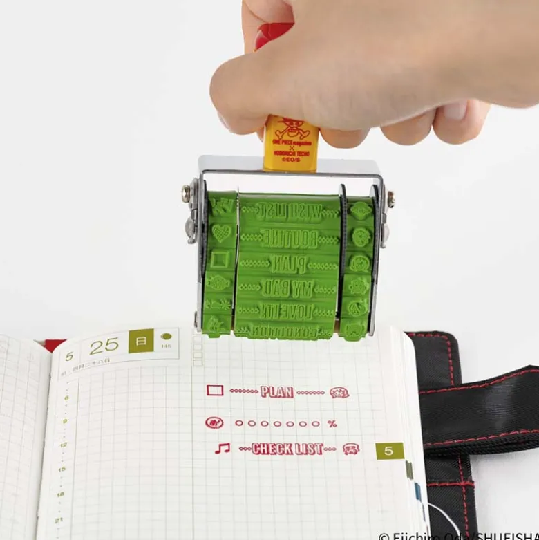 Hobonichi | Sello Rotativo Sanby x Hobonichi: One Piece