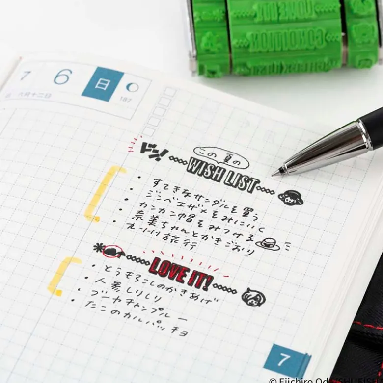 Hobonichi | Sello Rotativo Sanby x Hobonichi: One Piece