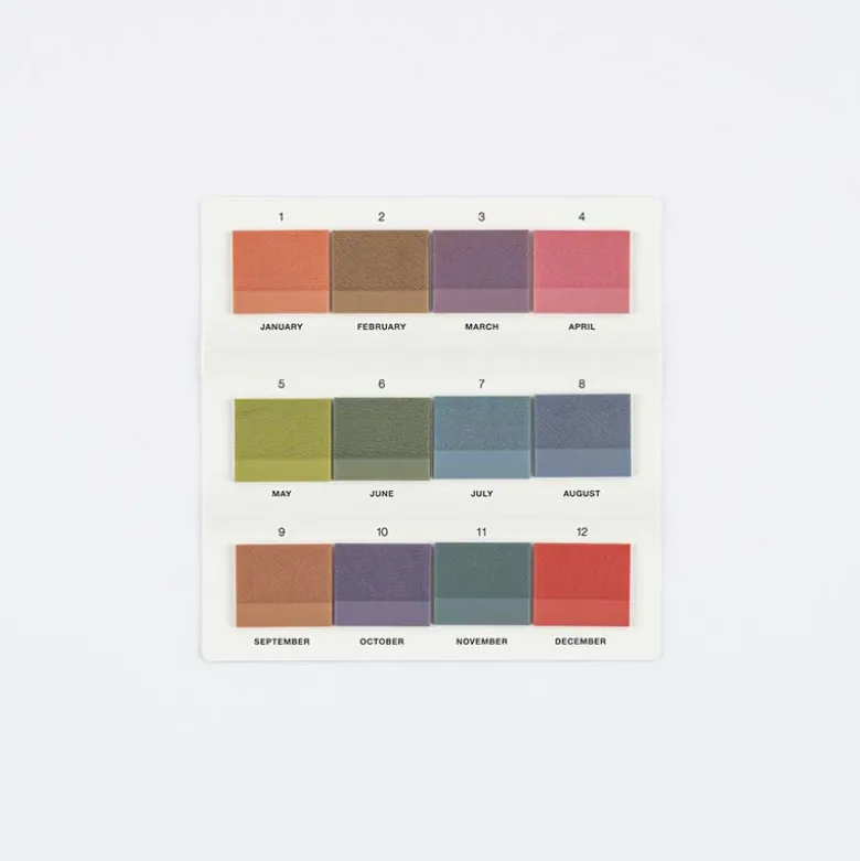 Hobonichi | Set de Notas Adhesivas Tiles TSUKI no IRO Translucent