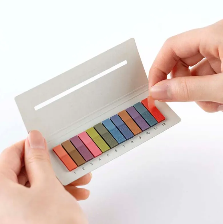 Hobonichi | Set de Notas Adhesivas TSUKI no IRO Translucent