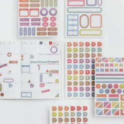 Hobonichi | Set de Pegatinas TSUKI no IRO Schedule