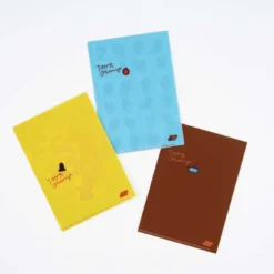 Hobonichi | Set de 2 Portafolios A6 100%ORANGE (Squirrel’s Moving Day)
