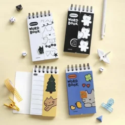 Iconic | Cuaderno de Vocabulario Doodle White