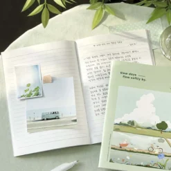 Iconic | Cuaderno lsangjip A5 Slow Days (Rayas)