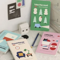 Iconic | Cuaderno Slow B6 The Road (Cuadros)