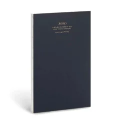 Iconic | Cuaderno Solitude B6 Navy (Cuadros)