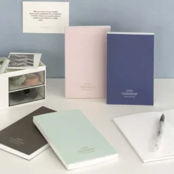 Iconic | Cuaderno Solitude B6 Powder Pink (Rayas)