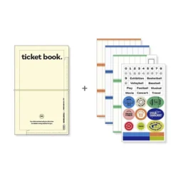 Iconic | Álbum de Tickets Collect Ticket Book Dark Gray