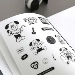 Iconic | Álbum para Guardar Pegatinas Sticker Collecting Book Cream Yellow