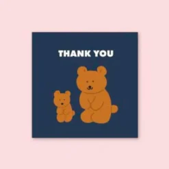 Iconic | Mini Tarjeta de Felicitación Friends Thank You