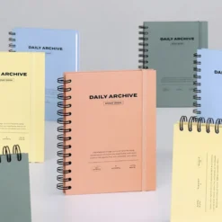 Iconic | Planificador Daily Archiving Book Peach Coral