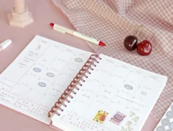 Iconic | Planificador de Estudio Hey Day Pink