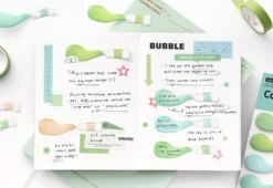 Infeel.me | Notas Adhesivas Color Palette Green