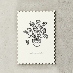 Katie Leamon | Postal Plants You're Wonderful