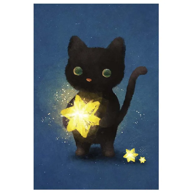 Kenaf | Postal Cat With A Star