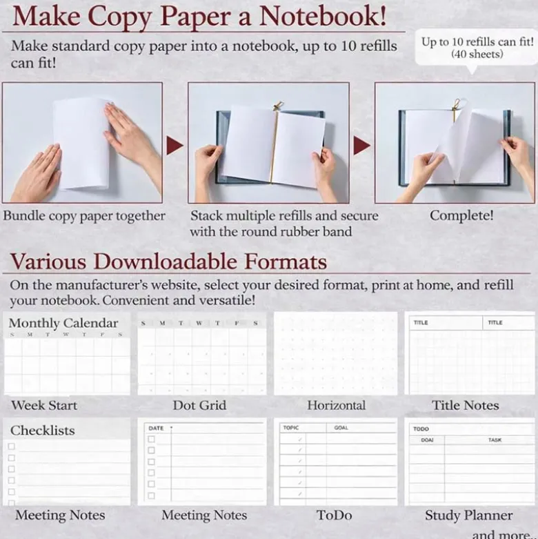 King Jim | Cuaderno Archivador Filing Note A5 Red