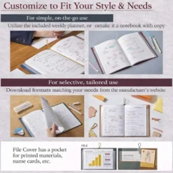 King Jim | Cuaderno Archivador Filing Note A5 Red