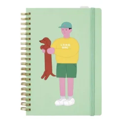 King Jim | Cuaderno de Anillas Hitotoki Comic Doggy