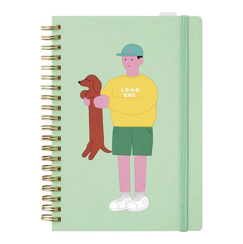 King Jim | Cuaderno de Anillas Hitotoki Comic Doggy