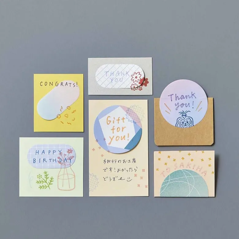 King Jim | Notas Adhesivas HITOTOKI Coffret Lagoon Blue