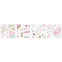 King Jim | Pegatinas en Rollo COFFRET Lilac Pink