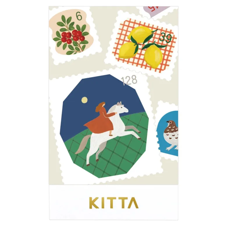 King Jim | Pegatinas Sellos Precortados KITTA Clear Memory
