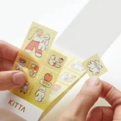 King Jim | Pegatinas Sellos Precortados KITTA Clear Playmates