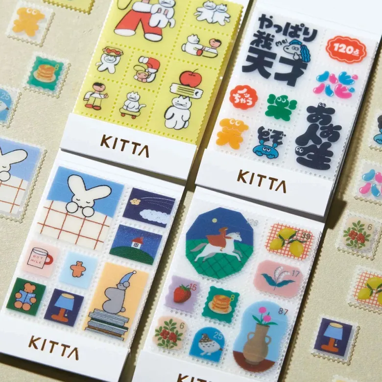 King Jim | Pegatinas Sellos Precortados KITTA Clear Good Night