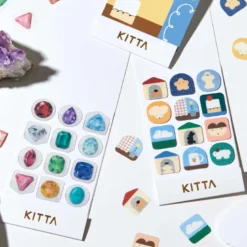 King Jim | Pegatinas Sellos Precortados KITTA Clear Home