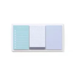 King Jim | Set de Notas Adhesivas EMILY Memo Pale Blue