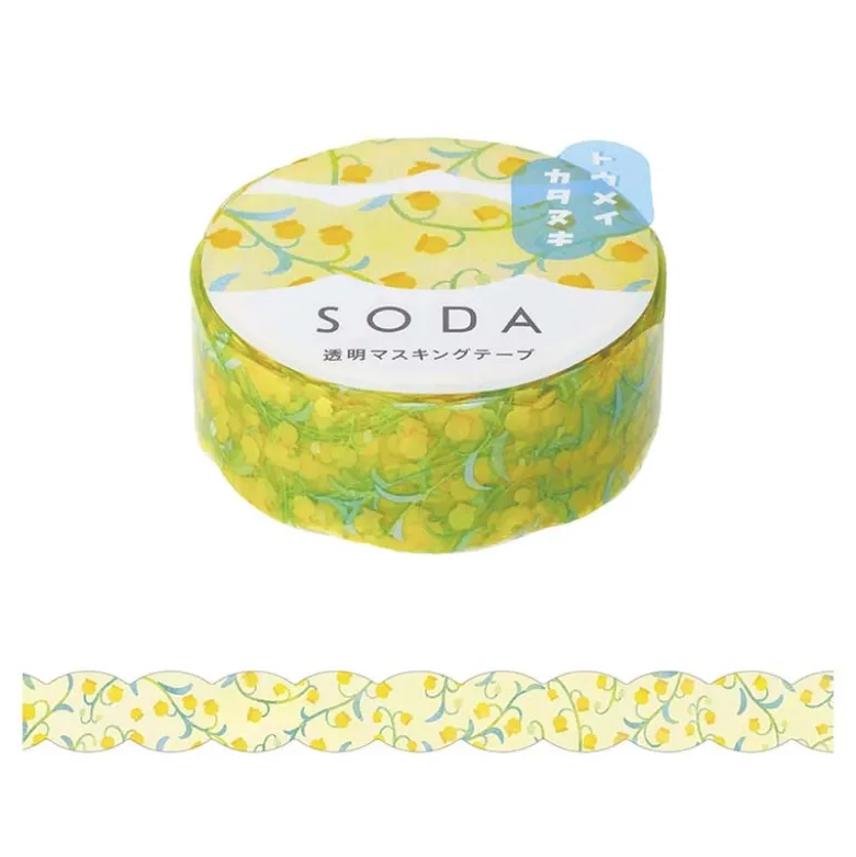 King Jim | SODA Transparent Pet Tape Sandersonia (15mm)