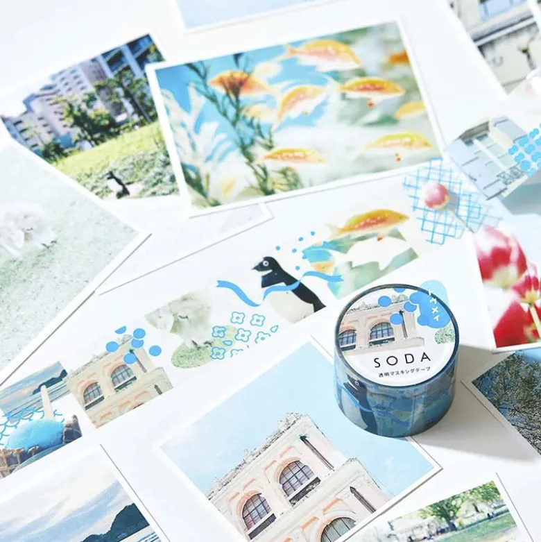 King Jim | SODA Transparent Pet Tape Photo (30mm)