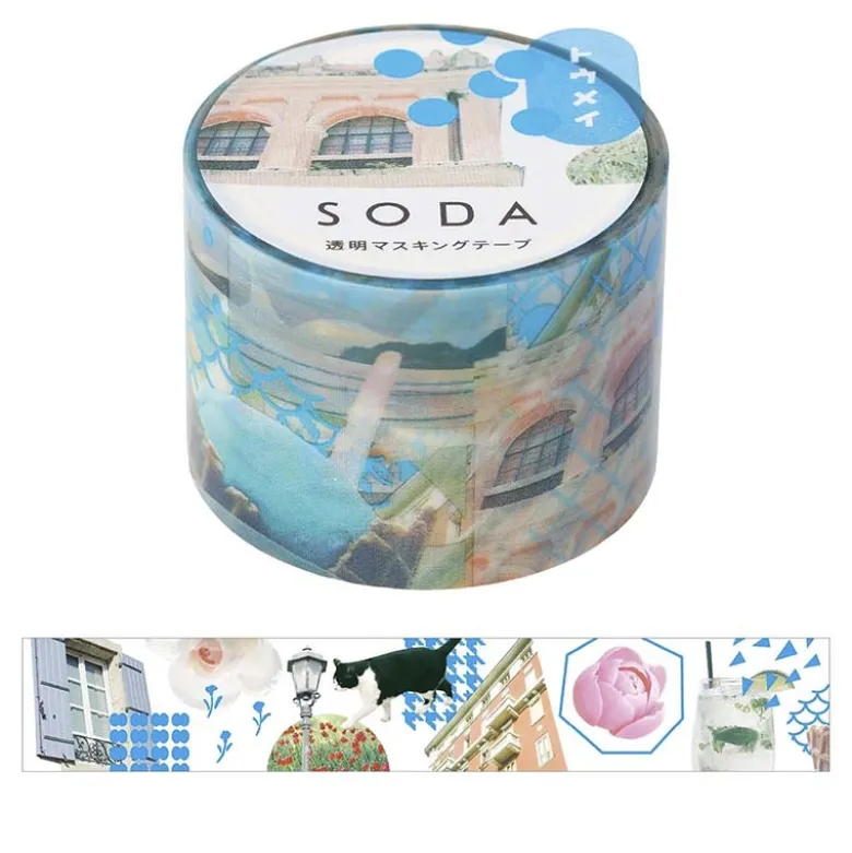 King Jim | SODA Transparent Pet Tape Photo (30mm)