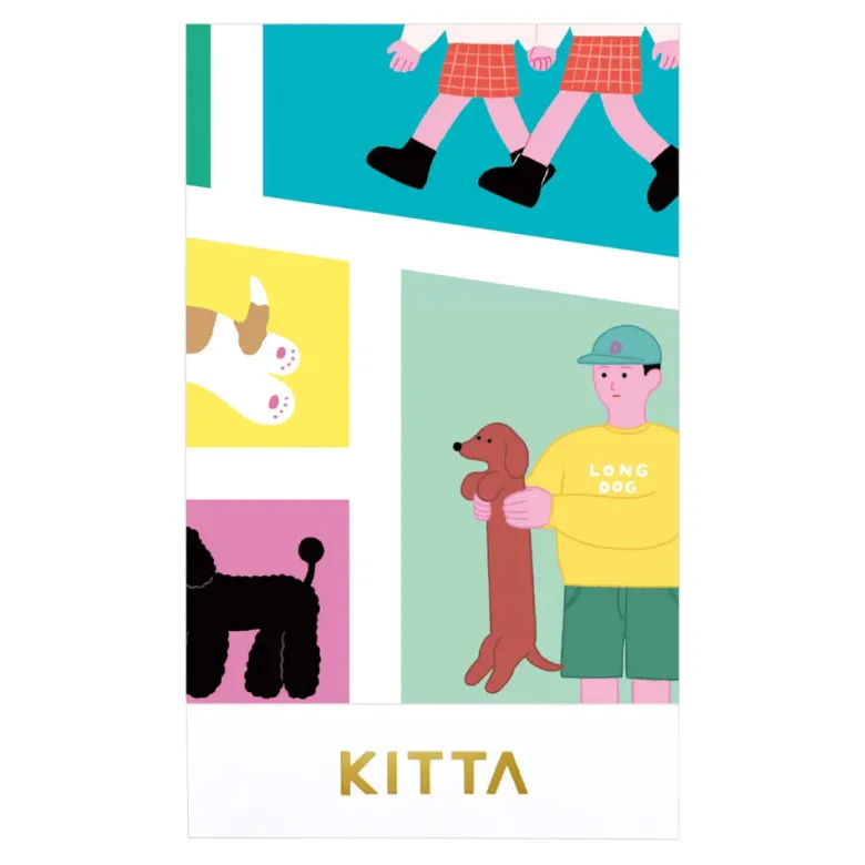 King Jim | Washi Tape Precortado KITTA Special Doggy