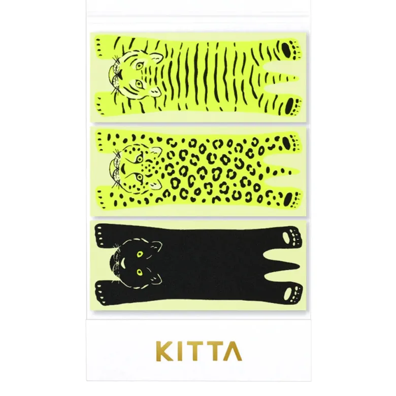 King Jim | Washi Tape Precortado KITTA Special Felidae