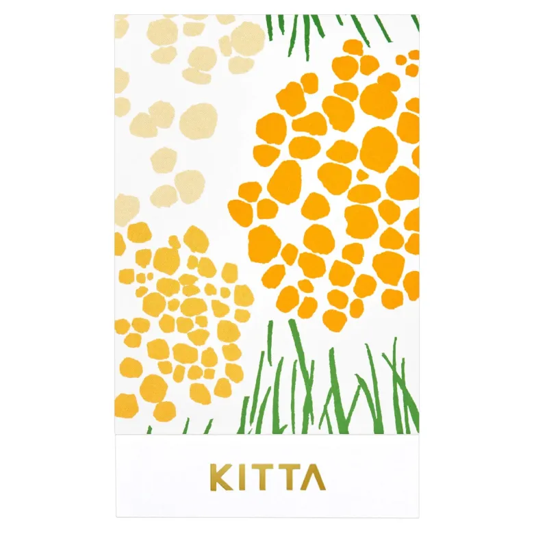 King Jim | Washi Tape Precortado KITTA Basic Flower 2