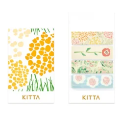 King Jim | Washi Tape Precortado KITTA Basic Flower 2