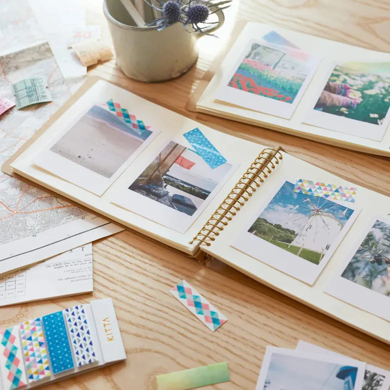 King Jim | Washi Tape Precortado KITTA Basic Flower 5