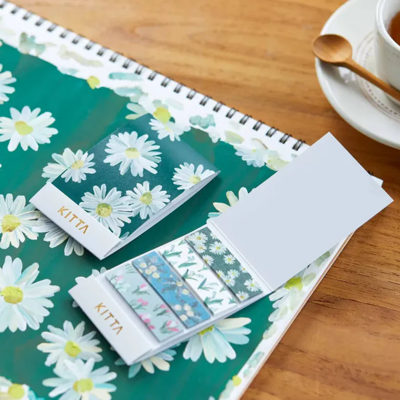 King Jim | Washi Tape Precortado KITTA Basic Flower 9